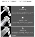 3-In-1 High Pressure Shower Head