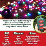 LED Christmas Tree Lights - Star Shower Tree Dazzler Lights - Christmas Tree Decoration