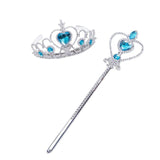 Halloween Christmas Party Dress With Crown