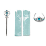 Halloween Christmas Party Dress With Crown