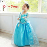 Halloween Christmas Party Dress With Crown