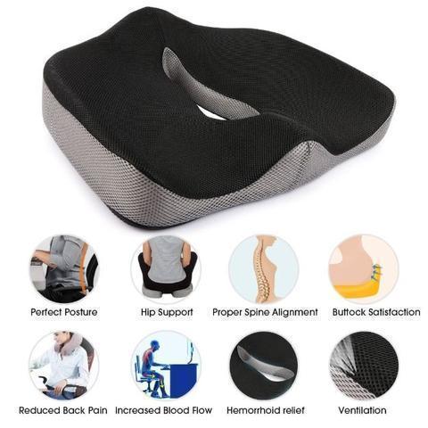 Memory Foam Seat Cushion For Lower Back