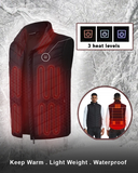 (Christmas Promotion-50% OFF) Unisex Warming Heated Vest-Best Xmas Gift