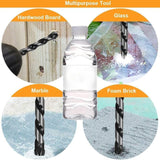 Triangular-overlord Handle Multifunctional Drill Bits