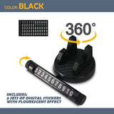 Temporary Parking Card Car Phone Holder