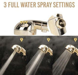 3-In-1 High Pressure Shower Head