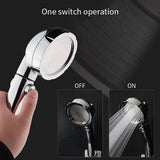 3-In-1 High Pressure Shower Head