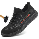 Indestructible Light Weight Steel Toe Safety Sneakers