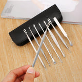 6/8 Pcs Blackhead Comedone Acne Extractor Removal Needles Tool Kit