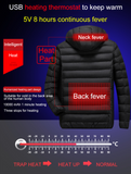 Unisex Warming Heated Coat With Sleeves-Free Shipping Now