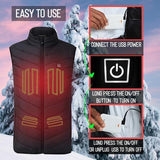 Unisex Warming Heated Vest