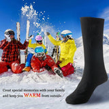 VIP LINK Outdoors  Electric Heated Socks Cotton Sport Ski Socks Men Women