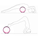 Mini Yoga Wheel Backbend Workout, Blue