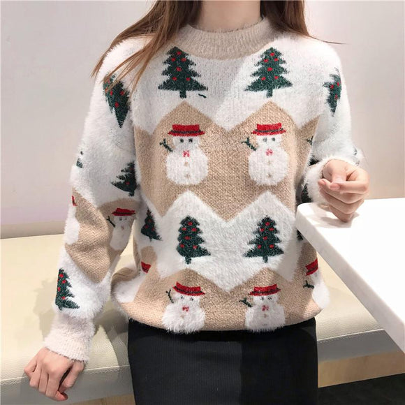 2019 Ugly Christmas Sweater autumn and winter