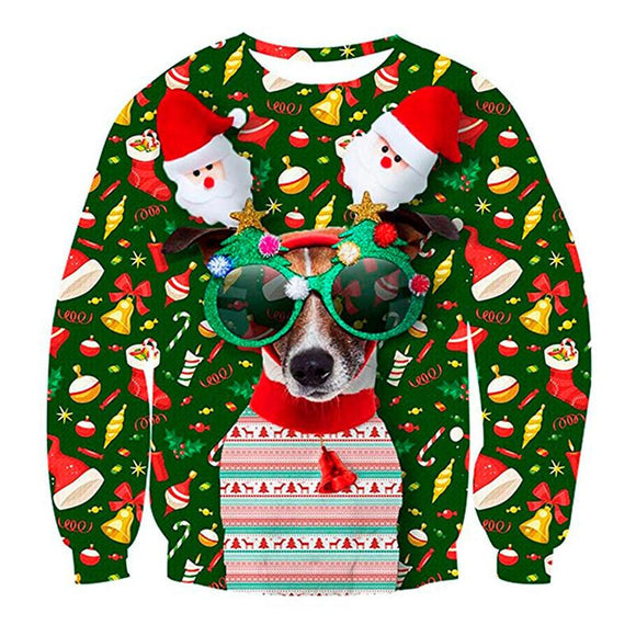 Unisex Men Women 2019 Ugly Christmas Sweater