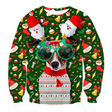 Unisex Men Women 2019 Ugly Christmas Sweater