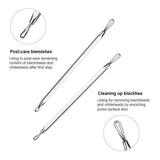 6/8 Pcs Blackhead Comedone Acne Extractor Removal Needles Tool Kit