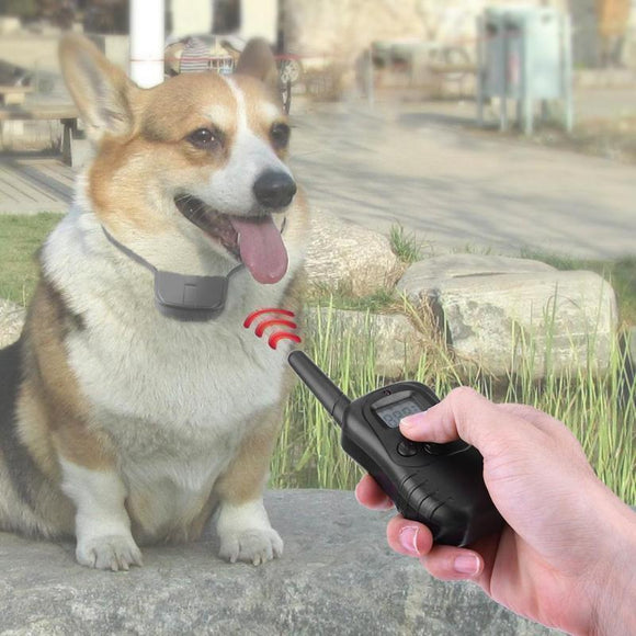 Remote Control Dog Bark Shock Collar