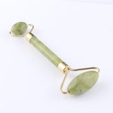 Double Heads Jade Stone Facial Massage Roller