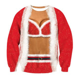 Ugly Sweater Unisex Elf Pullover Tops winter