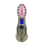 Anti Hair Loss Infrared RF Red Light EMS Vibration Hair Massage Brush Comb
