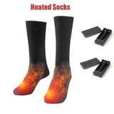 VIP LINK Outdoors  Electric Heated Socks Cotton Sport Ski Socks Men Women