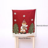 CHRISTMAS CHAIR COVERS